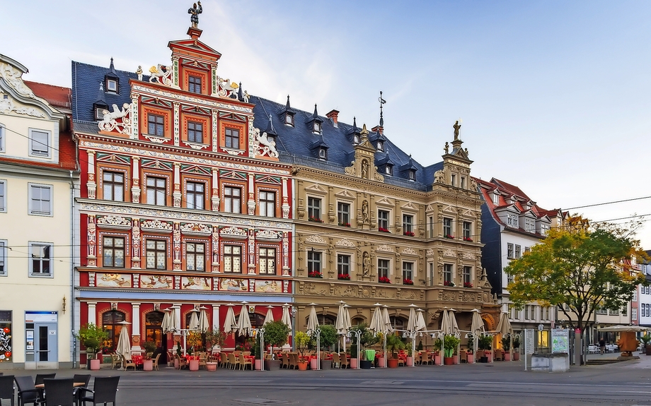 Fischmarkt, Erfurt, Deutschland
