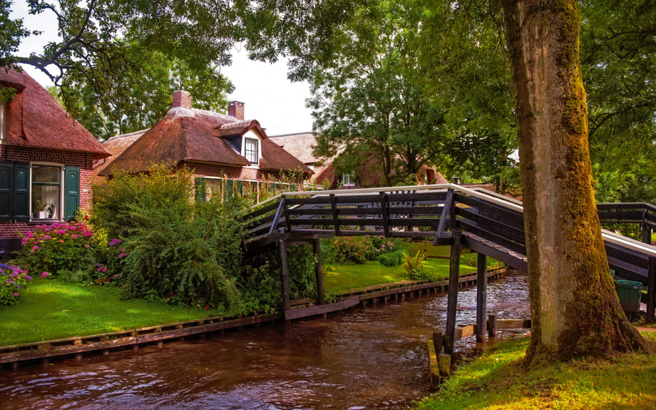Idyllisches Dorf Giethoorn