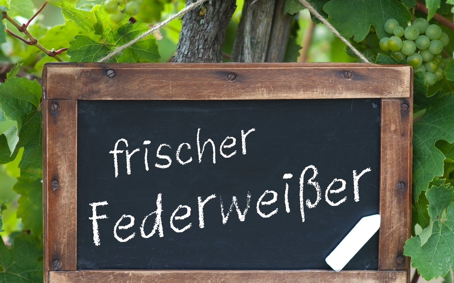 Frischer Federweißer