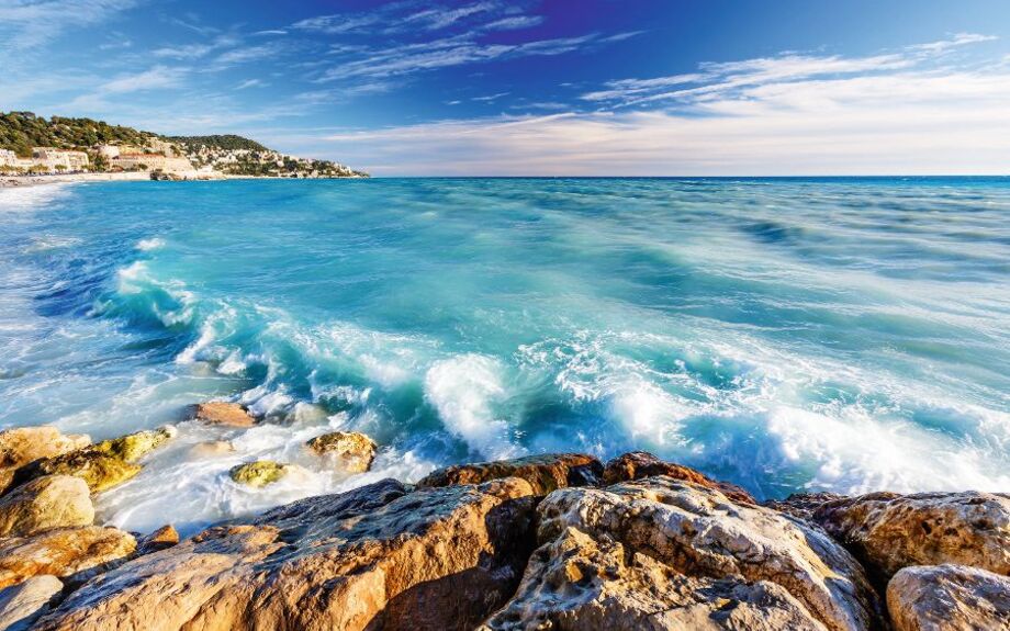 Strand an der Cote d´Azur