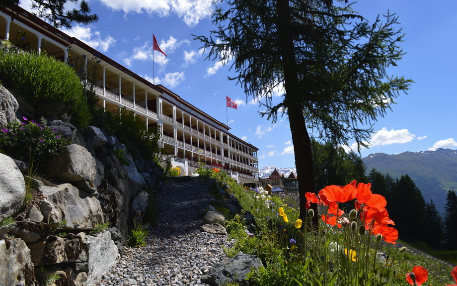 Hotel Schatzalp in Davos, Schweiz