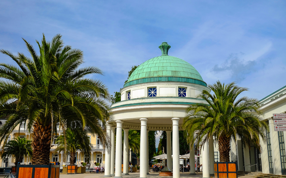 Der Hyllige Born in Bad Pyrmont, Deutschland