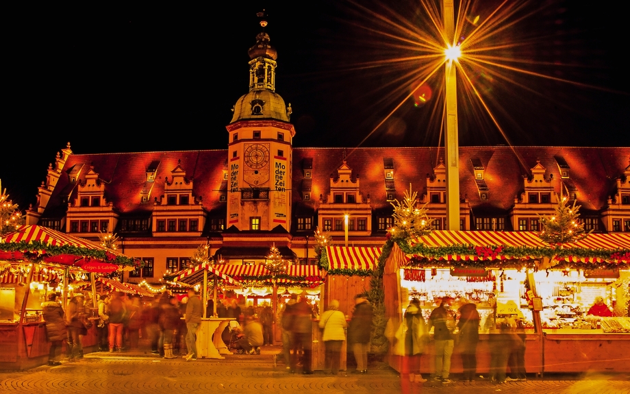 Weihnachtsmarkt in Leipzig