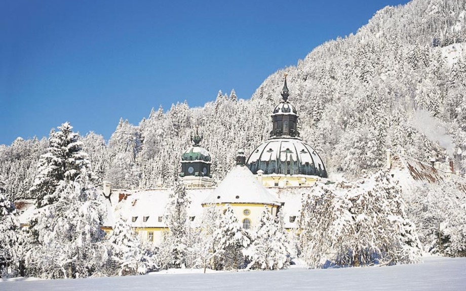 Ettal im Winter