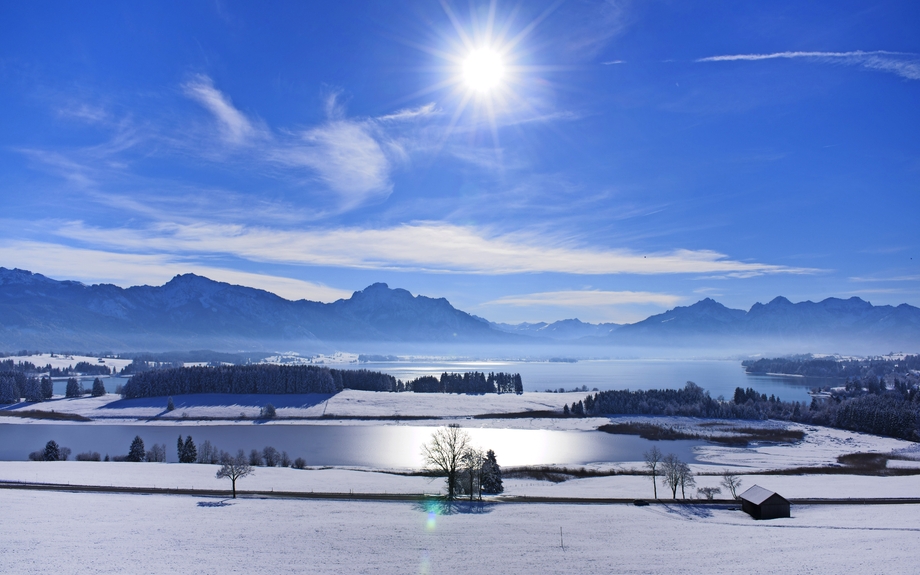Winterlandschaft Allgäu