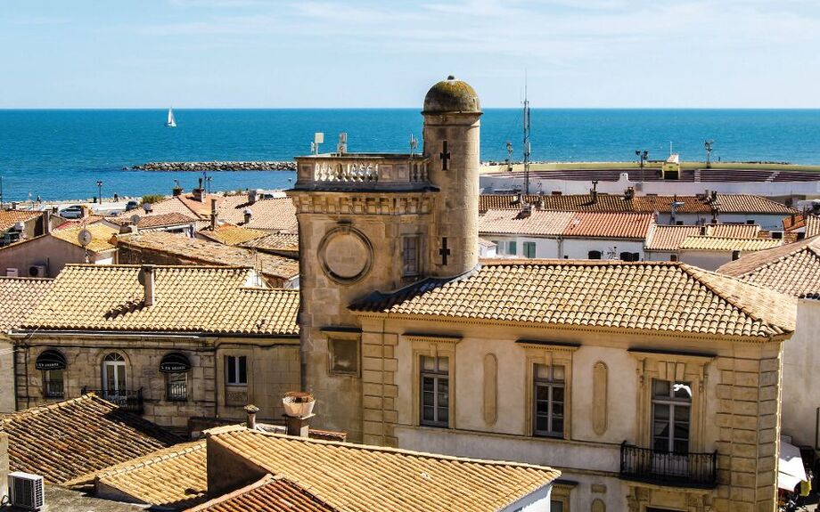 Saintes-Maries-de-la-Mer in der Provence, Frankreich