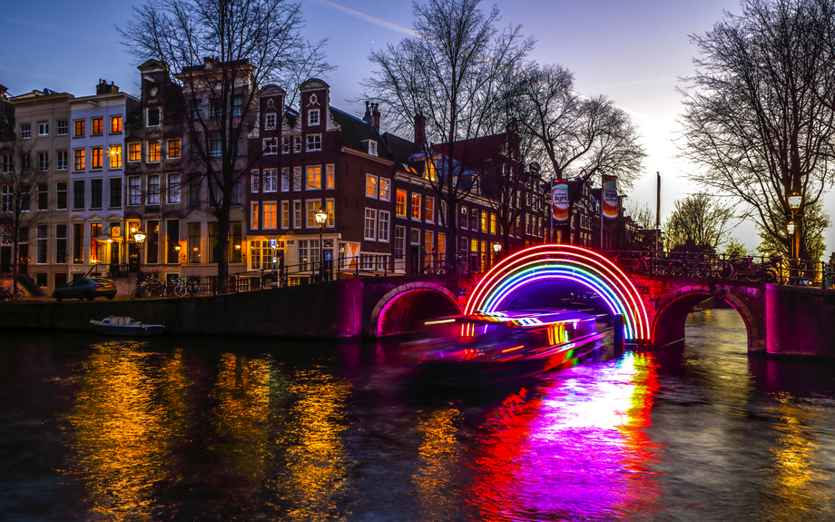 Light Festival in Amsterdam