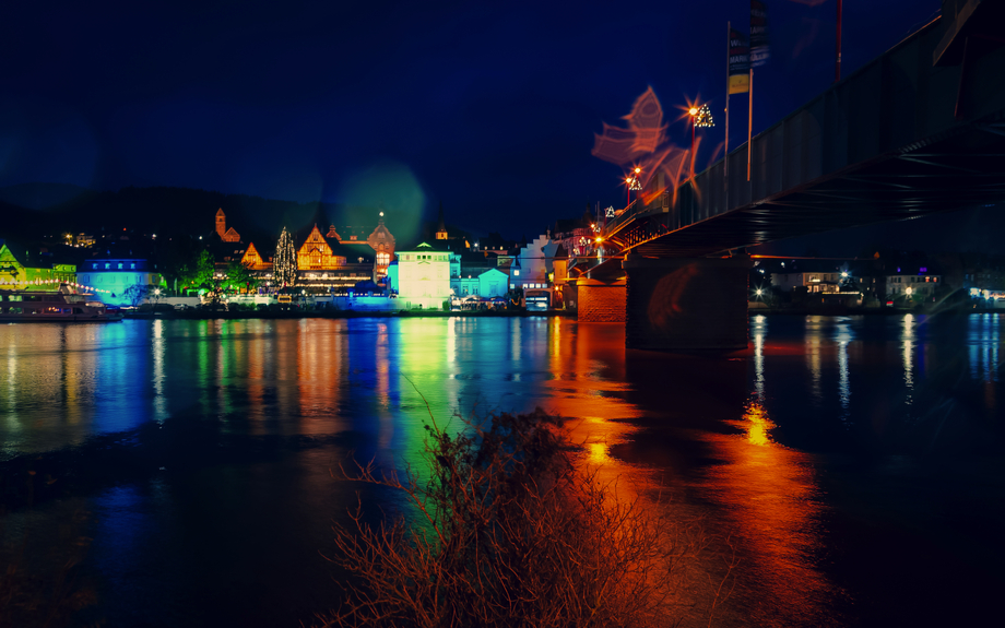 Weihnachtsmarkt in Traben-Trarbach, Deutschland