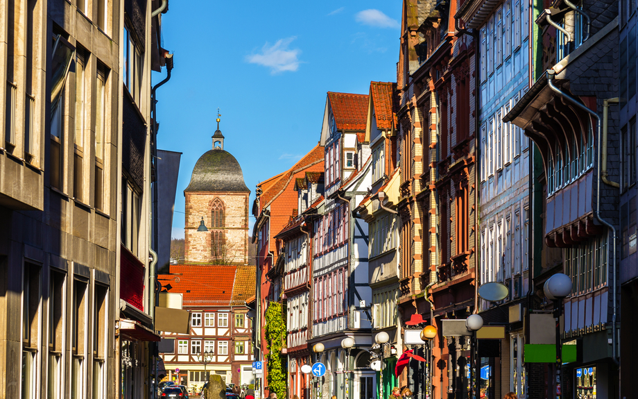 Häuser in der Göttinger Innenstadt