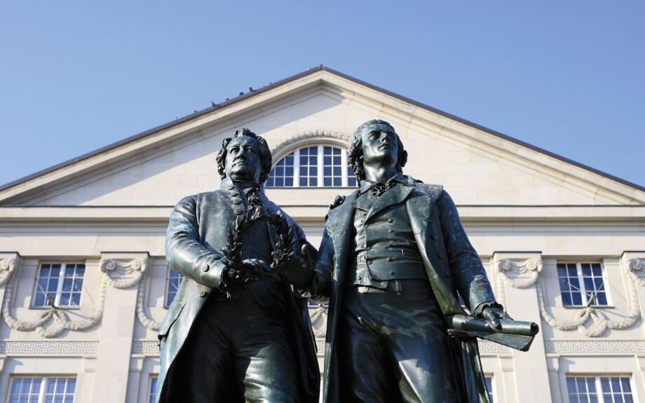 Goethe & Schiller, Weimar