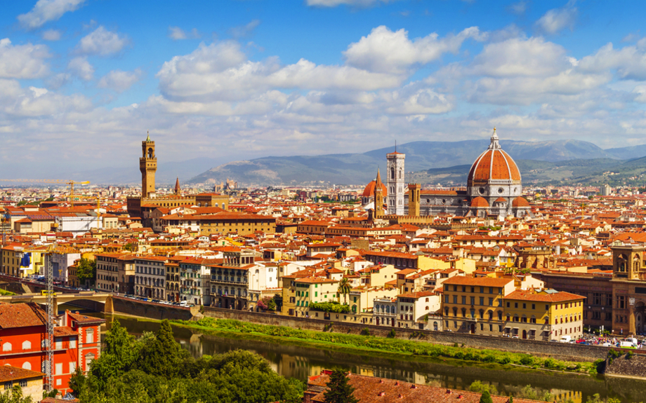 Panorama von Florenz, Italien