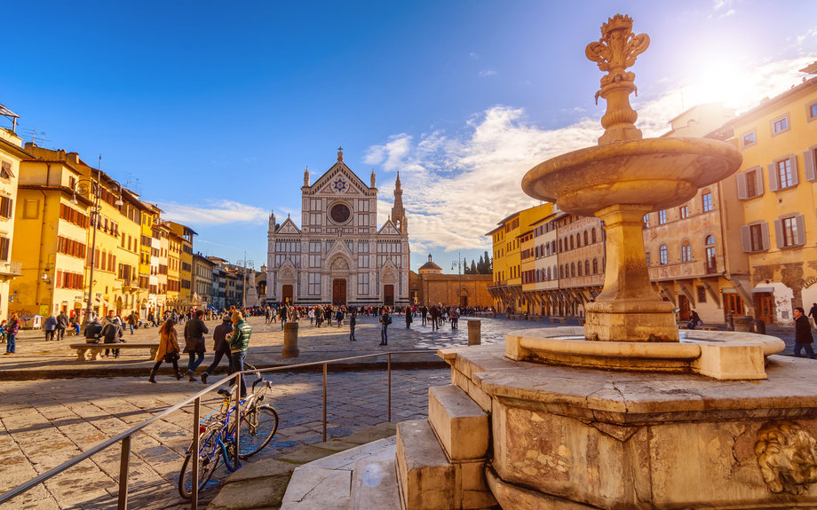Piazza della Signoria in Florenz, Italien