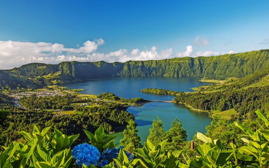 Kraterseen des Sete Cidades auf São Miguel