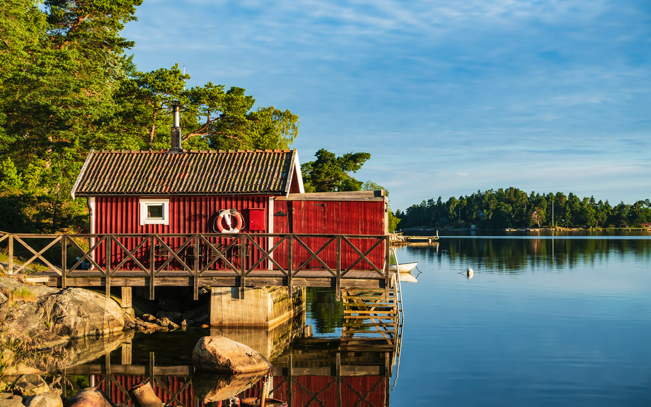 Schärengarten vor Stockholm