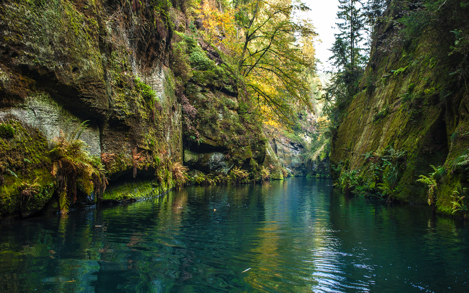 Hrensko-Nationalpark in der böhmischen Schweiz