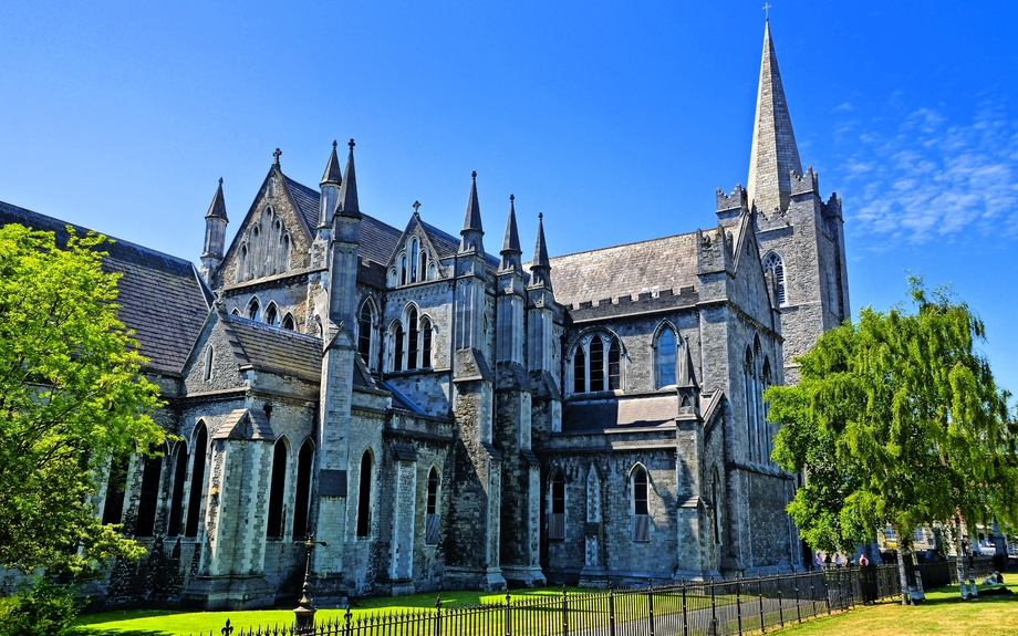 St Patrick’s Cathedral in Dublin, Ireland