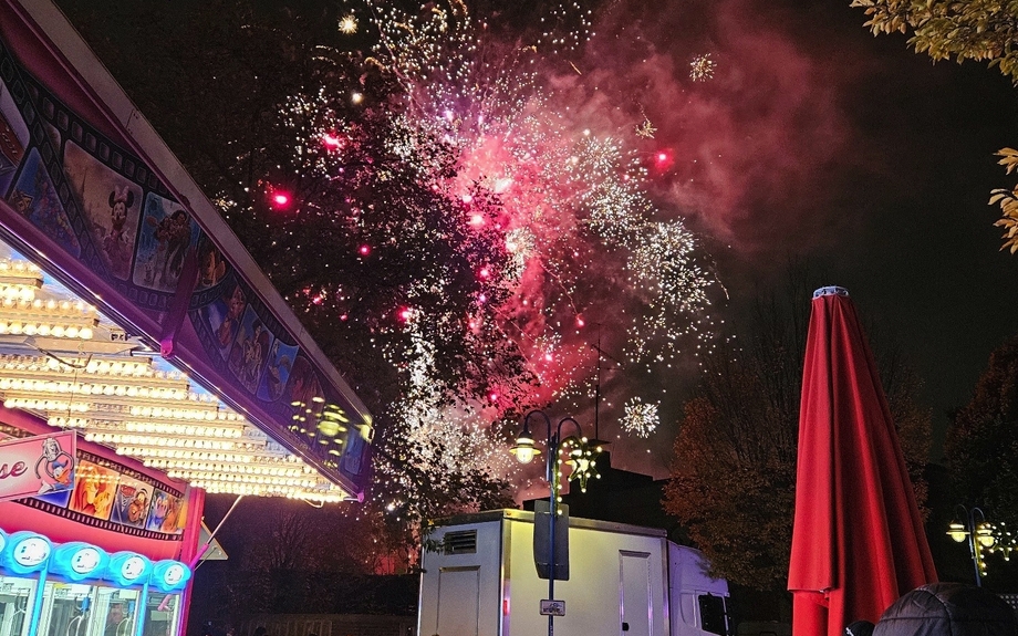 Martinsmarkt Meiderich - Feuerwerk
