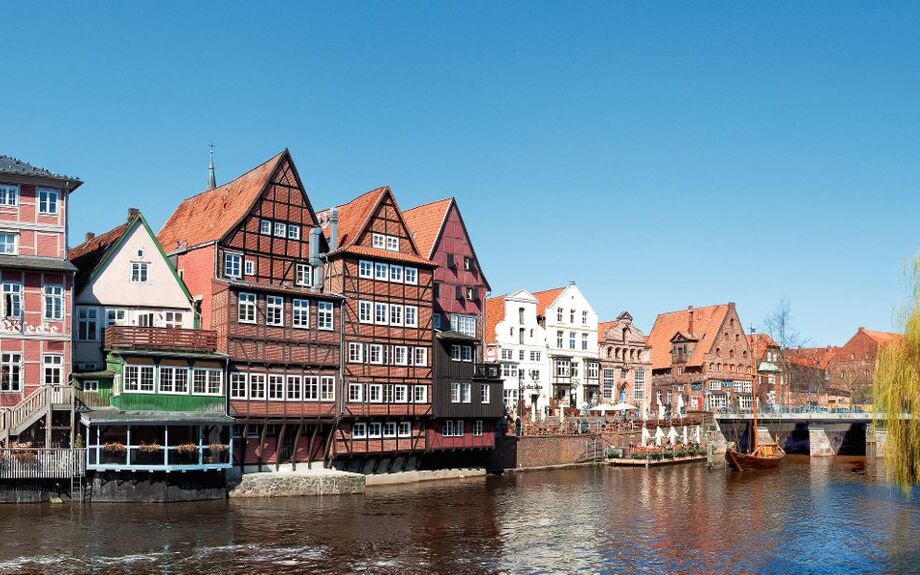 Am Stintmarkt in Lüneburg