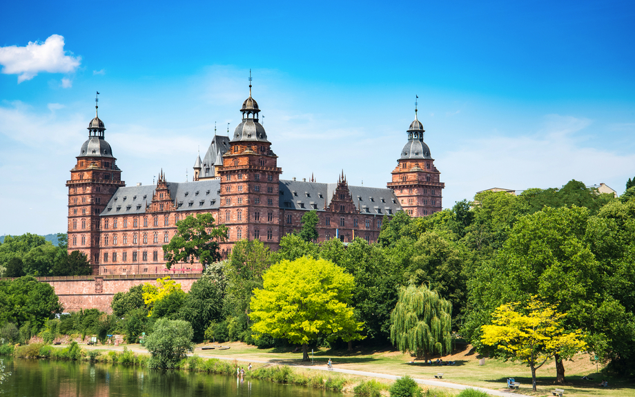 Schloss Johannisburg in Aschaffenburg 