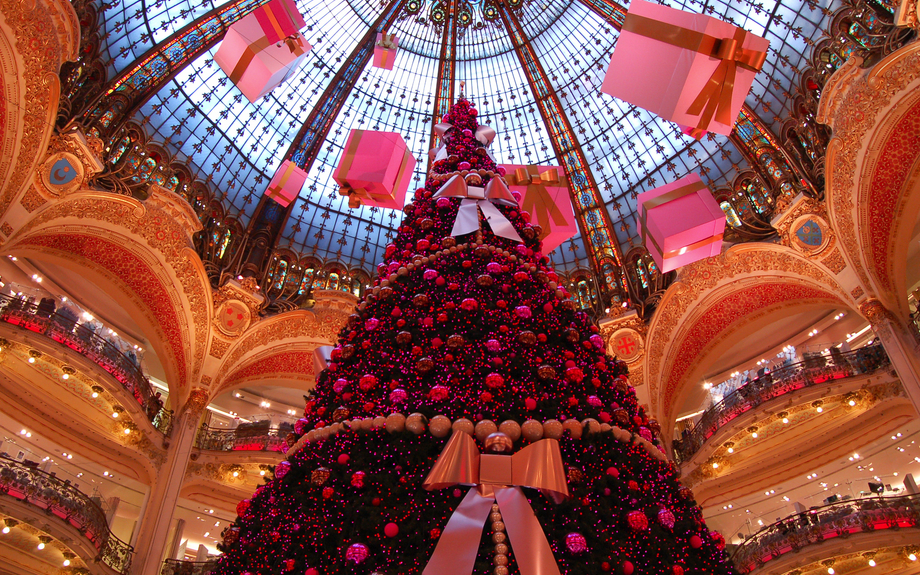 Weihnachtliches Galeries Lafayette
