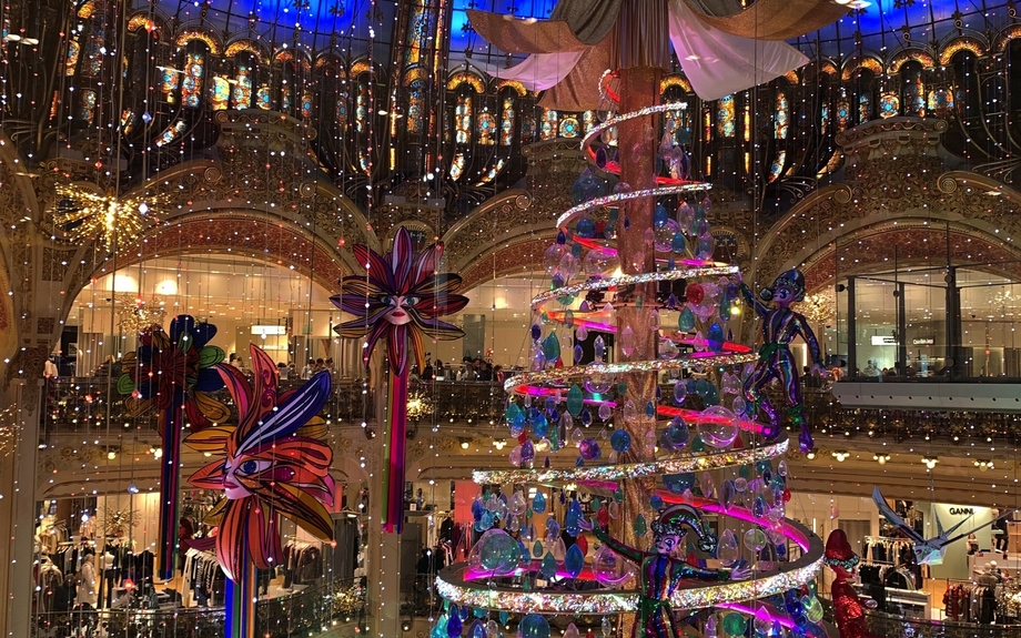 Weihnachtsbaum Galeries Lafayette
