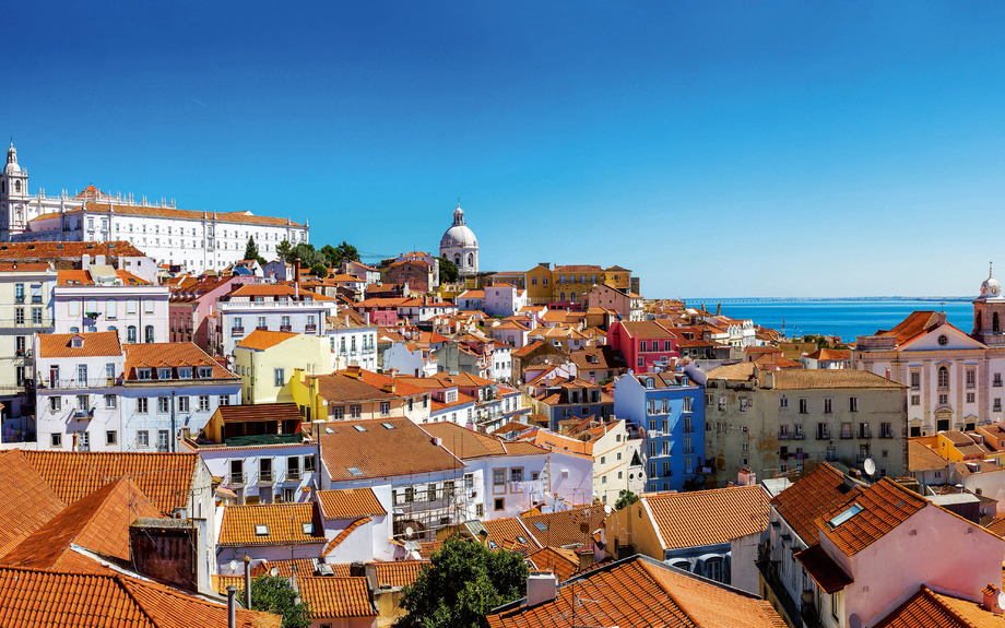 Panorama von Lissabon