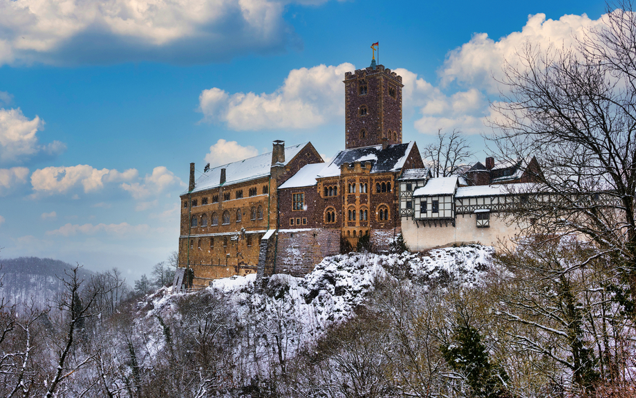 Wartburg im Winter