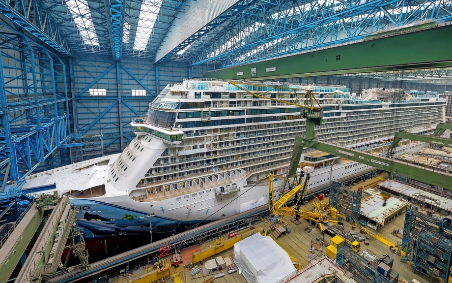 Meyer Werft in Papenburg