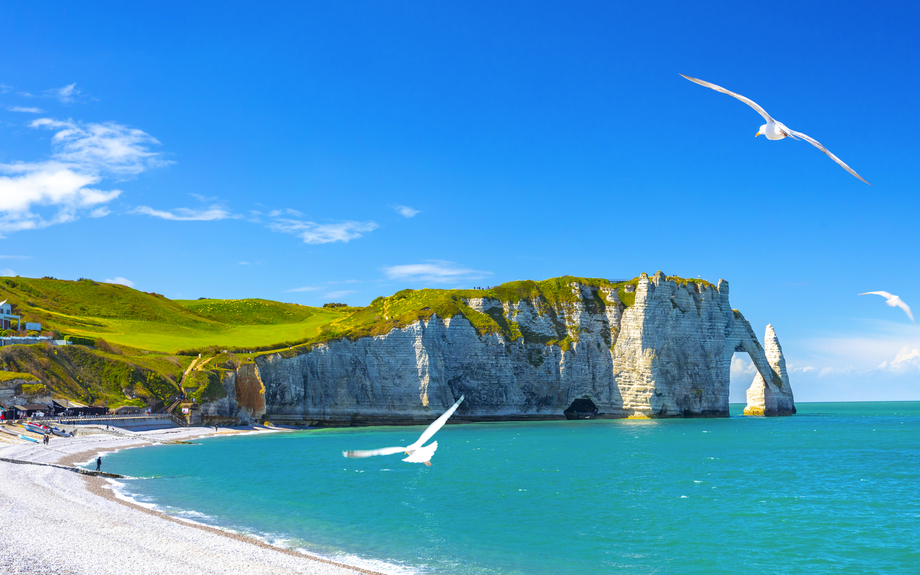 Klippen von Étretat