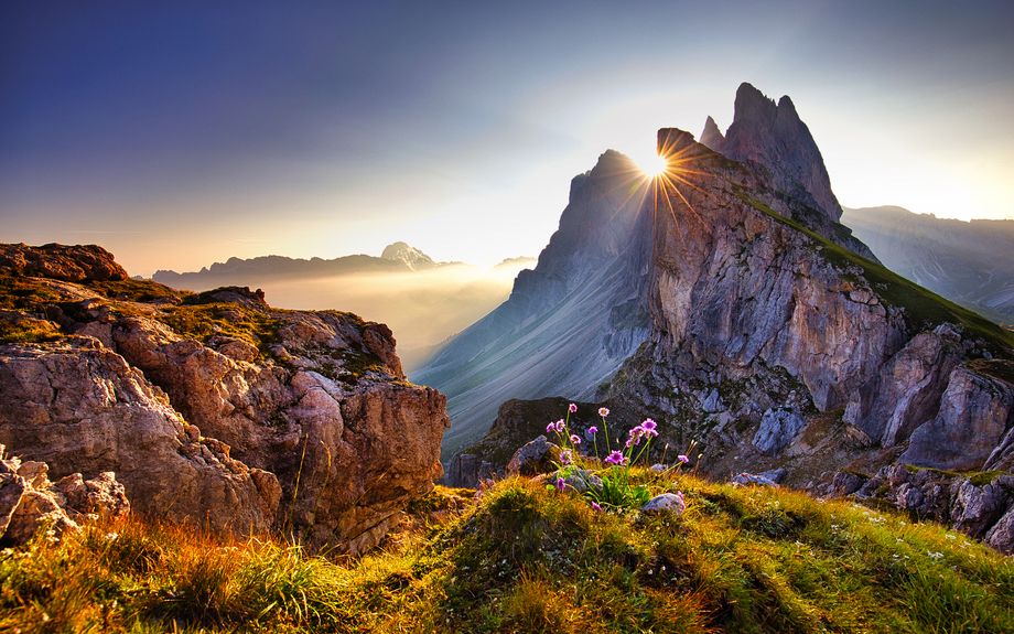 Geislergruppe - eine Gebirgsgruppe der Dolomiten