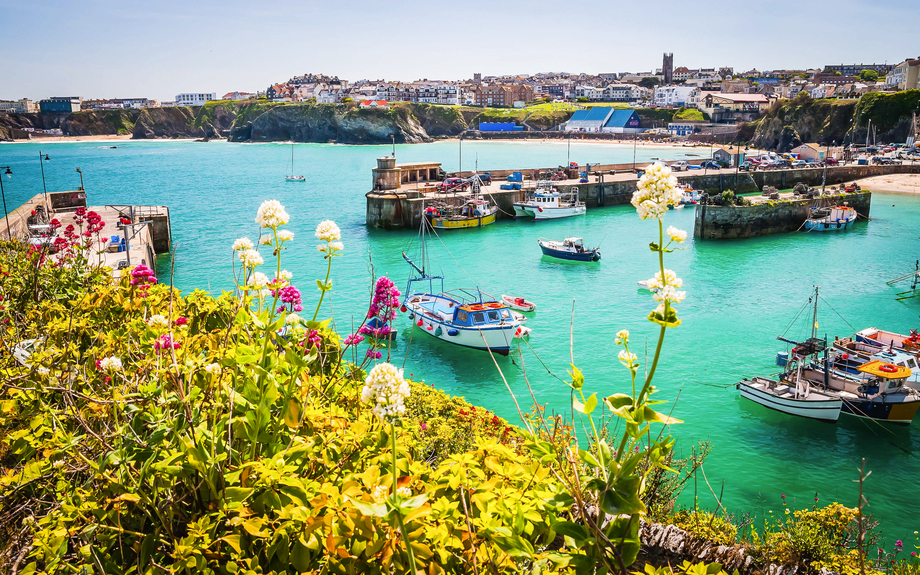 Newquay in Cornwall