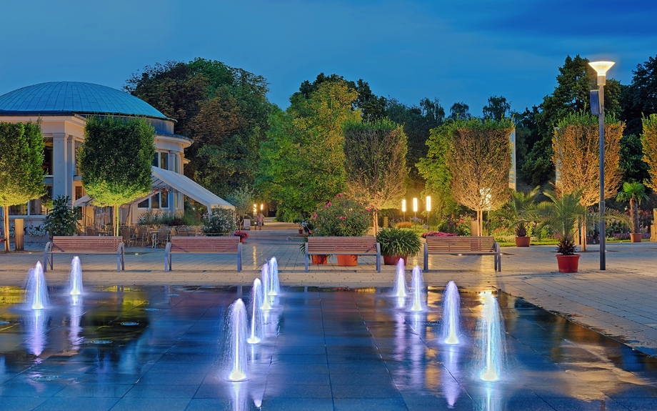 Bad Salzuflen beleuchtet