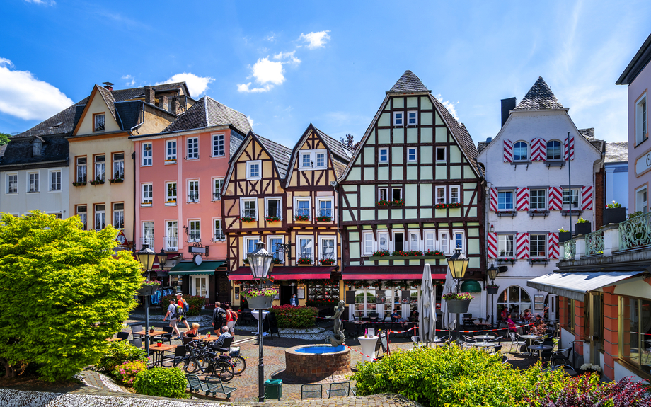 Burgplatz in Linz am Rhein
