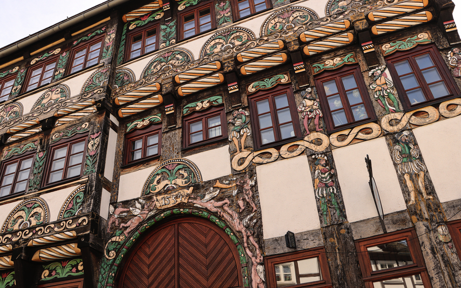 Fachwerkhaus der Weserrenaissance - Haus Horstkotte in Höxter 