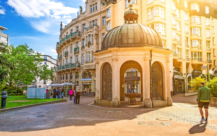 Pavillon historischer Kochbrunnen, Wiesbaden