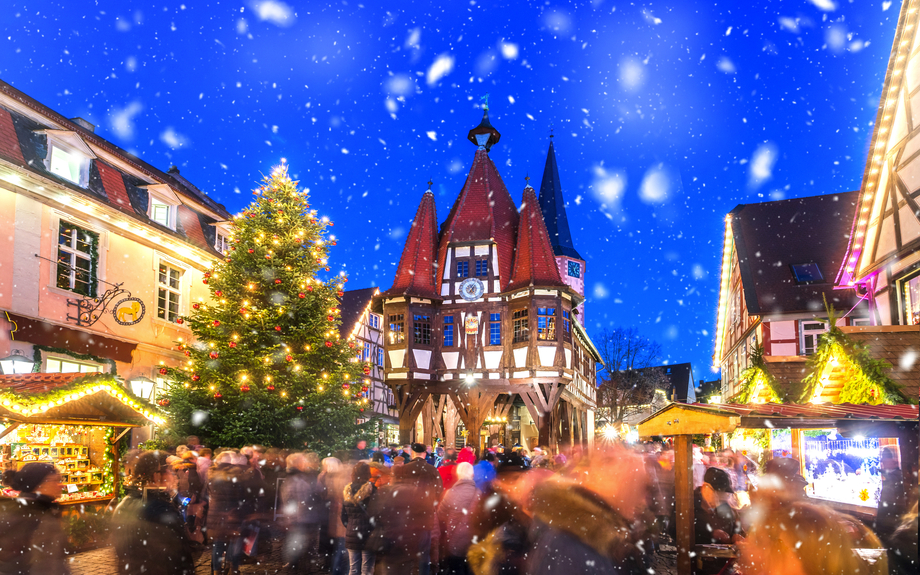 Weihnachtsmarkt in Michelstadt im Odenwald