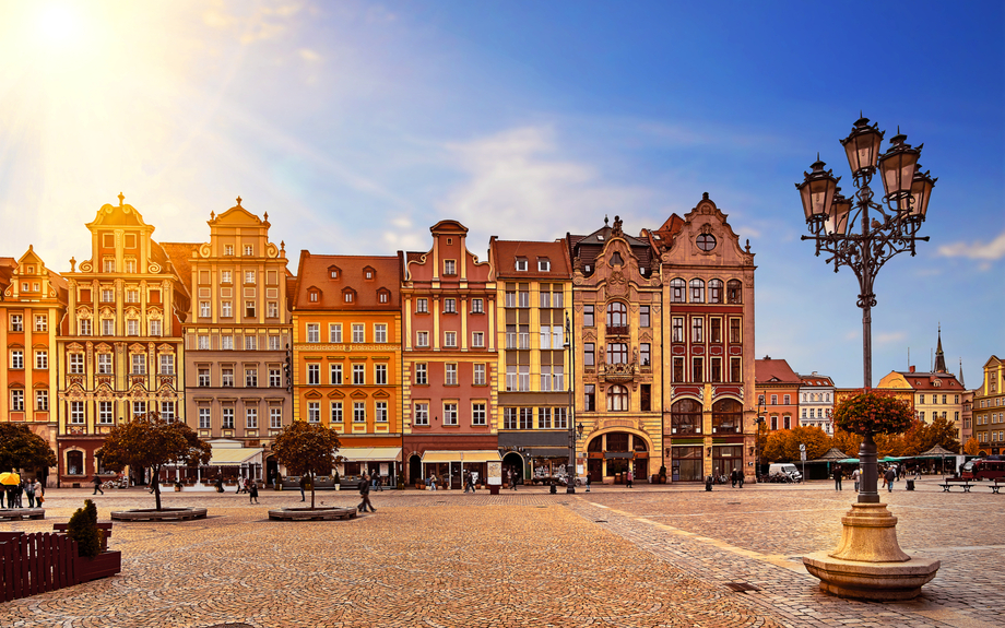 der Große Ring in Breslau