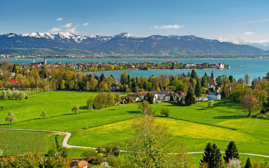 Blick auf Lindau